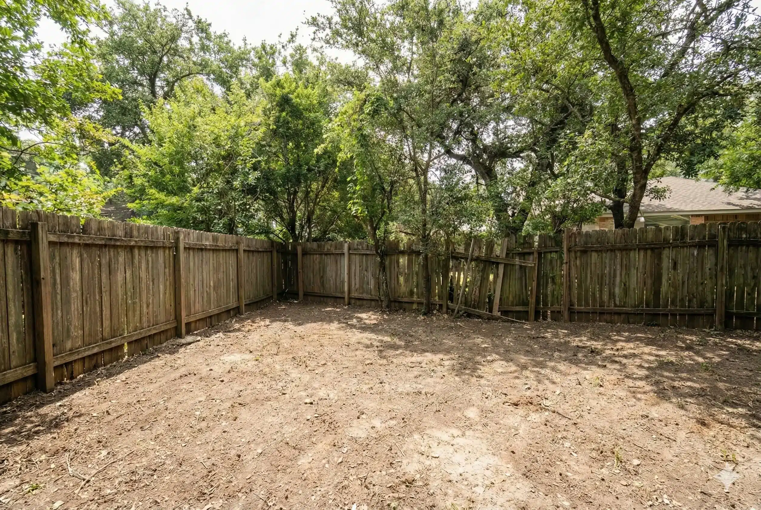 Usable Yard Again After